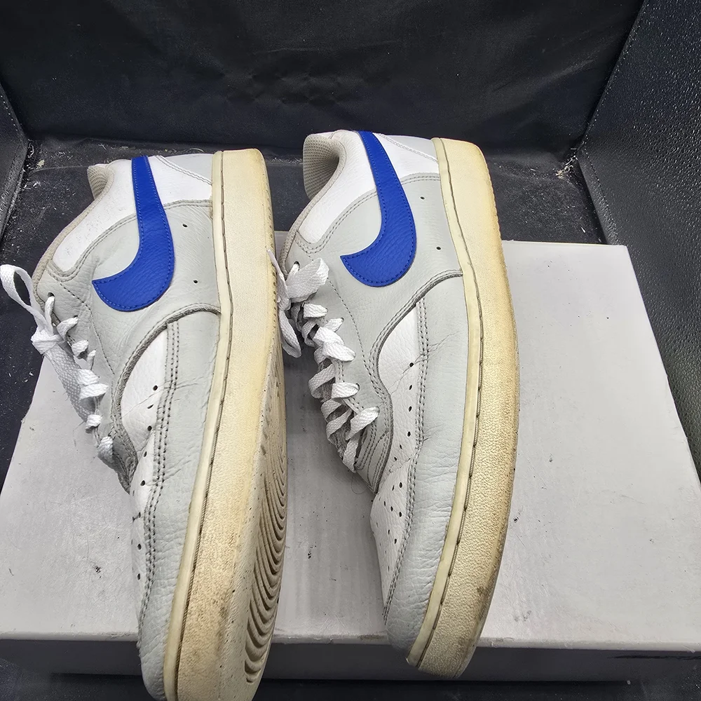 Nike‎ White and Blue Men's Sneakers